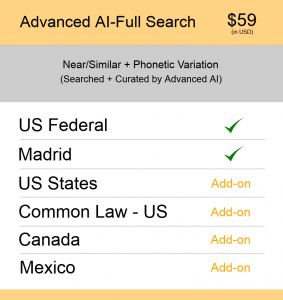 US TM Searching Advanced AI–Full search